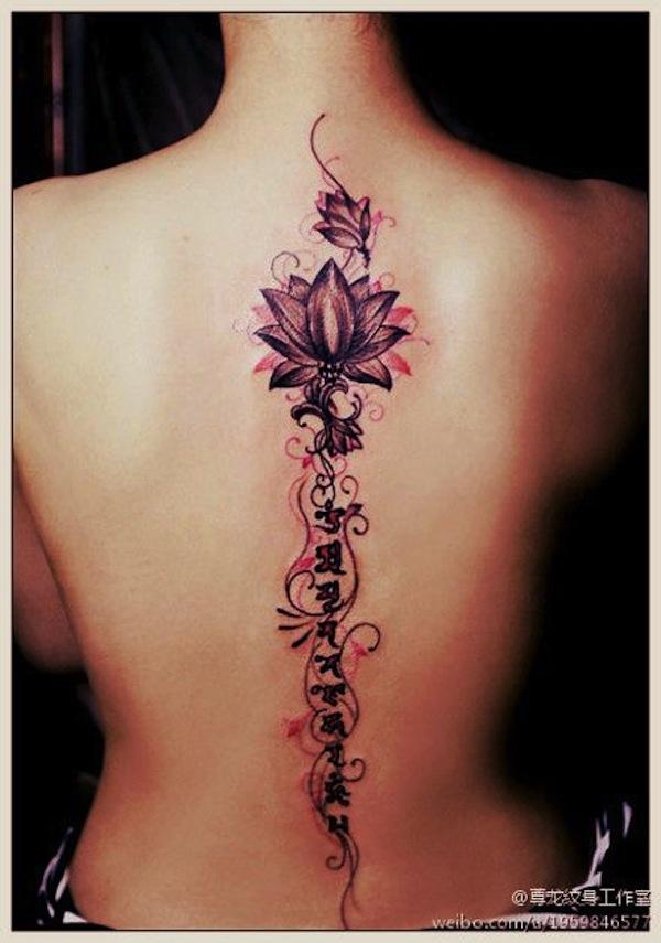 155 Lotusblume Tattoo-Designs