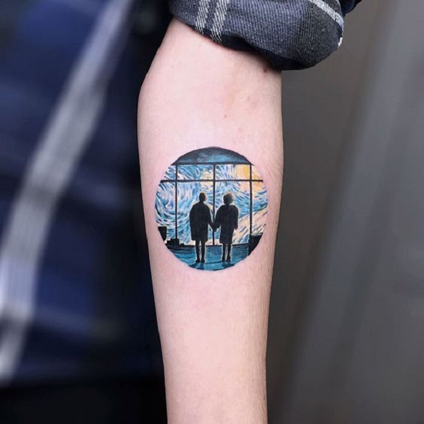 Vincent van Gogh Tattoos Ein Blick in die Sternennacht