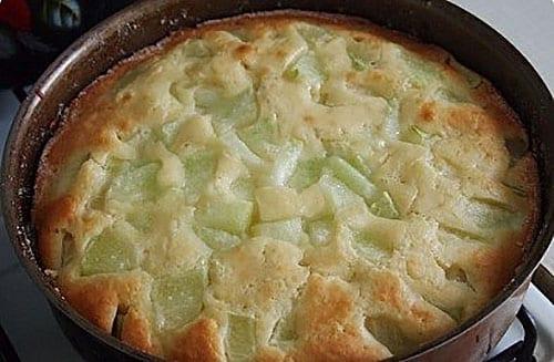 pastel de melón