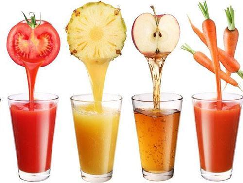 Les jus de fruits et légumes sont bénéfiques pour le corps