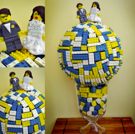 Lego Hochzeitstorte? #Zugelassen. Erstellt von @chocally_treats