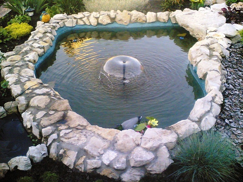 fontaine en béton à faire soi-même