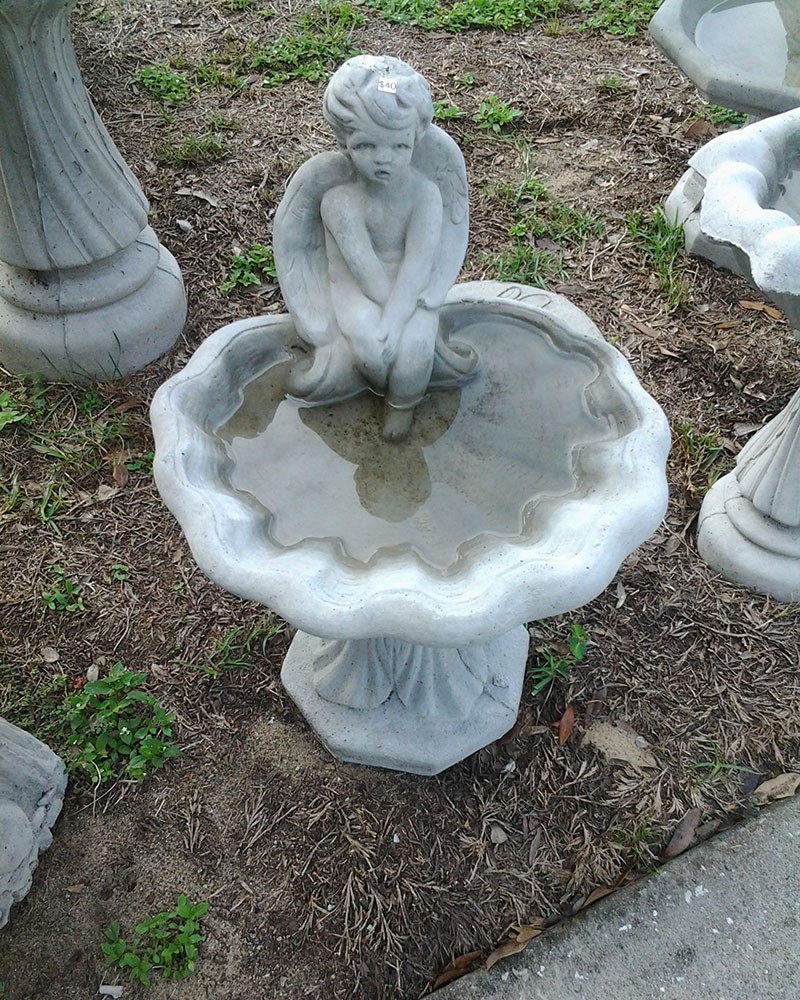 fontaine en béton à faire soi-même