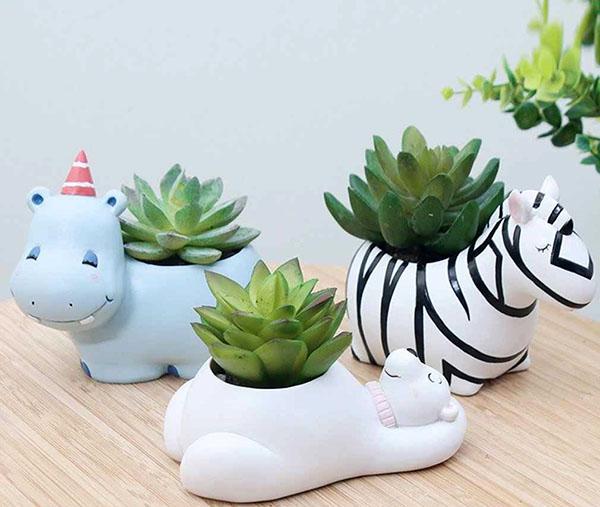 pots en forme d'animaux