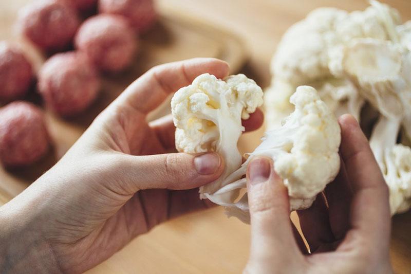 preparar coliflor