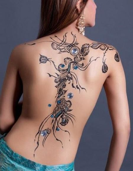 Henna Tattoo Designs - TOP 140 návrhů a nápadů pro milovníky Henny