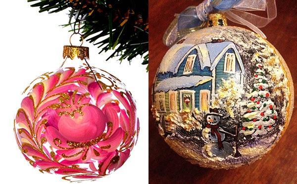 hermosas bolas de navidad