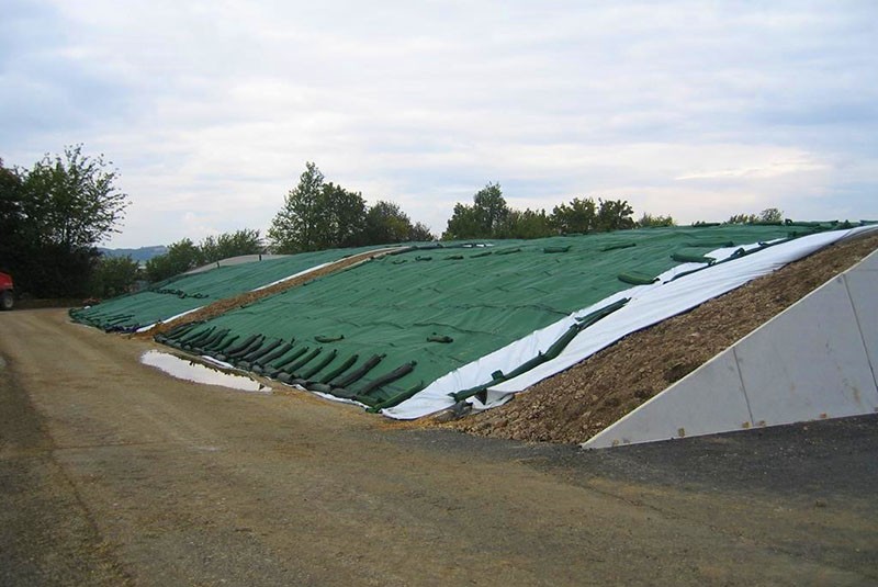 stockage d'ensilage