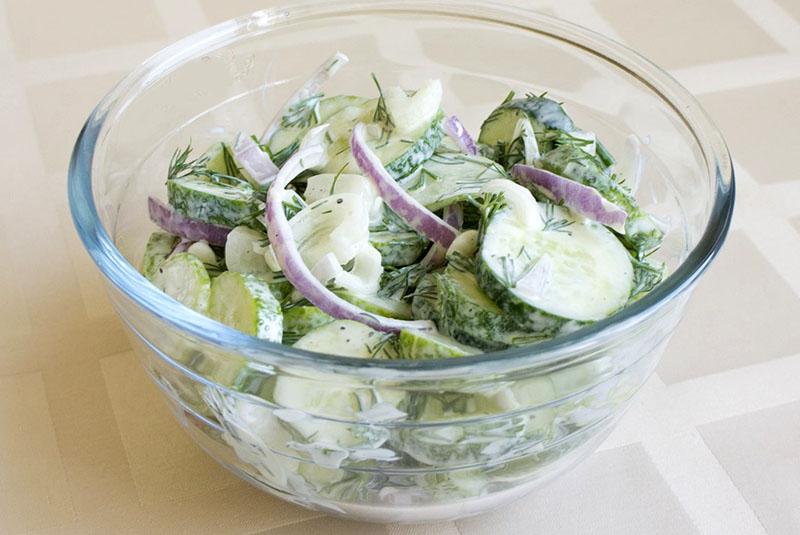 salades d'été simples