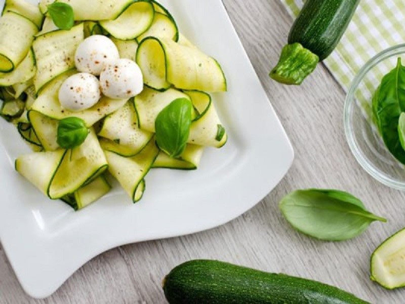 consommation modérée de courgettes