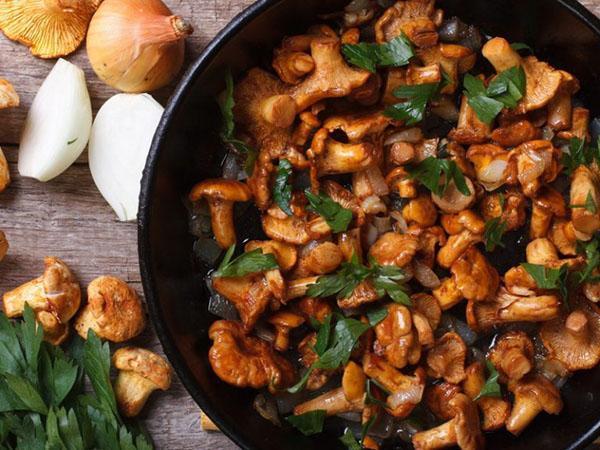 faire frire les champignons