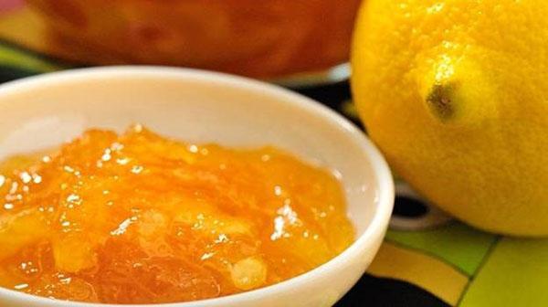 confiture de citron avec zeste