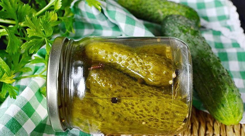 Cómo cocinar pepinos dulces para el invierno.