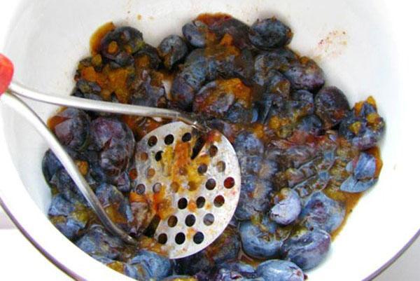 prunes mûres exemptes de noyaux et de mouture