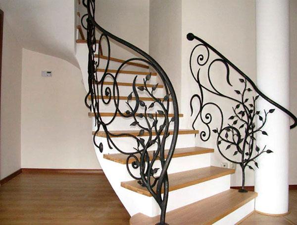 rampe d'escalier