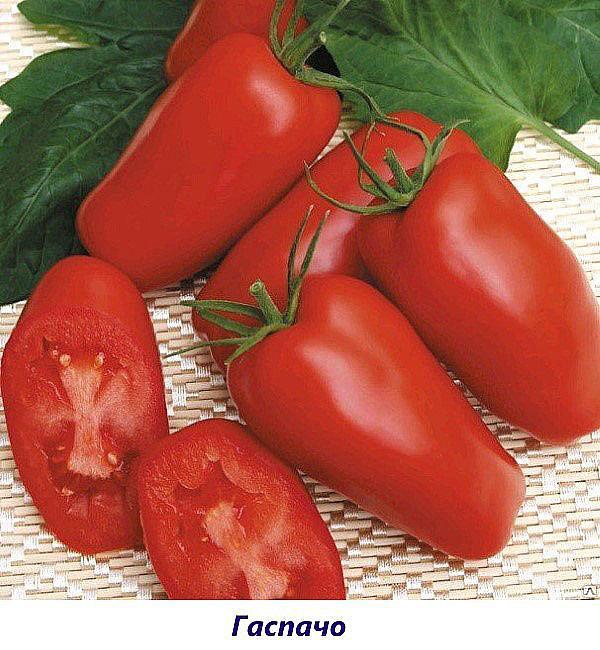 variedad de gazpacho