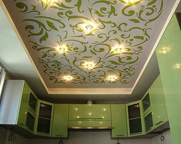 plafond design pour cuisine