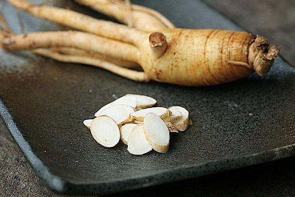 récolter la racine de ginseng