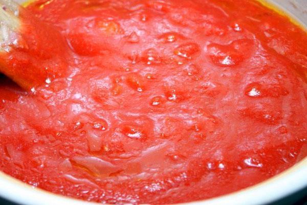 cocinar jugo de tomate