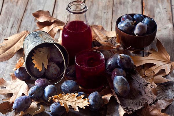 jugo de ciruela aromático