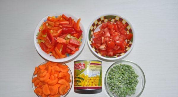 preparar verduras