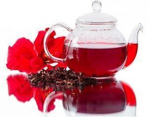 Té de rosas sudanesas