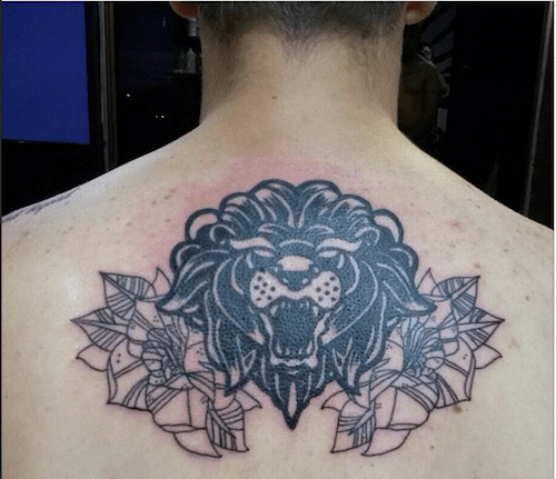 Rise of the Lion Fan-Tattoo