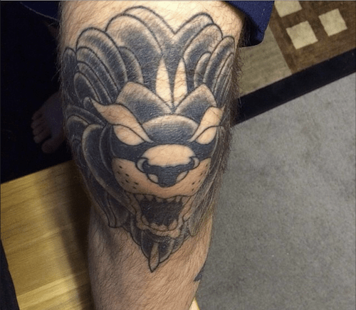 Rise of the Lion Fan-Tattoo