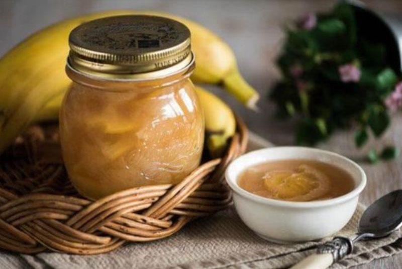 confiture de banane et pomme