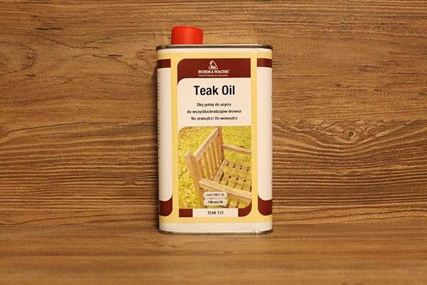 aceite de teca