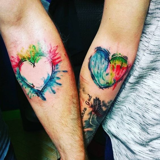 Watercolor Tattoos - 125, které vám vyrazí dech