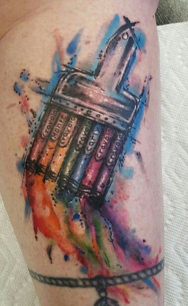 Watercolor Tattoos - 125, které vám vyrazí dech